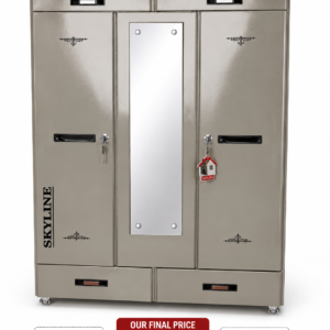 Steel Almirah with Mirror & Drawers